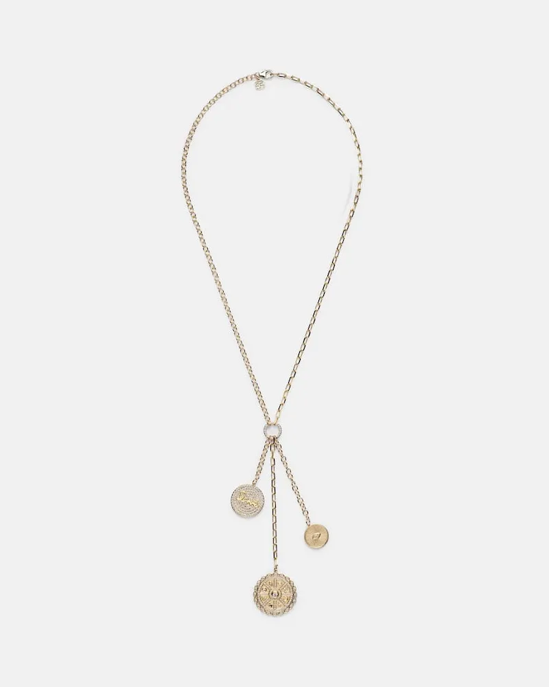 Sydney Evan Halskette aus 14kt Gelbgold mit Diamanten Gold