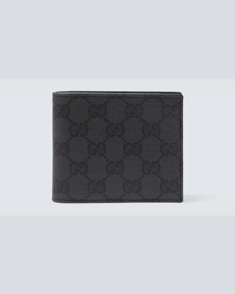 Gucci Portemonnaie Gucci Essence Classic GG aus Canvas Schwarz