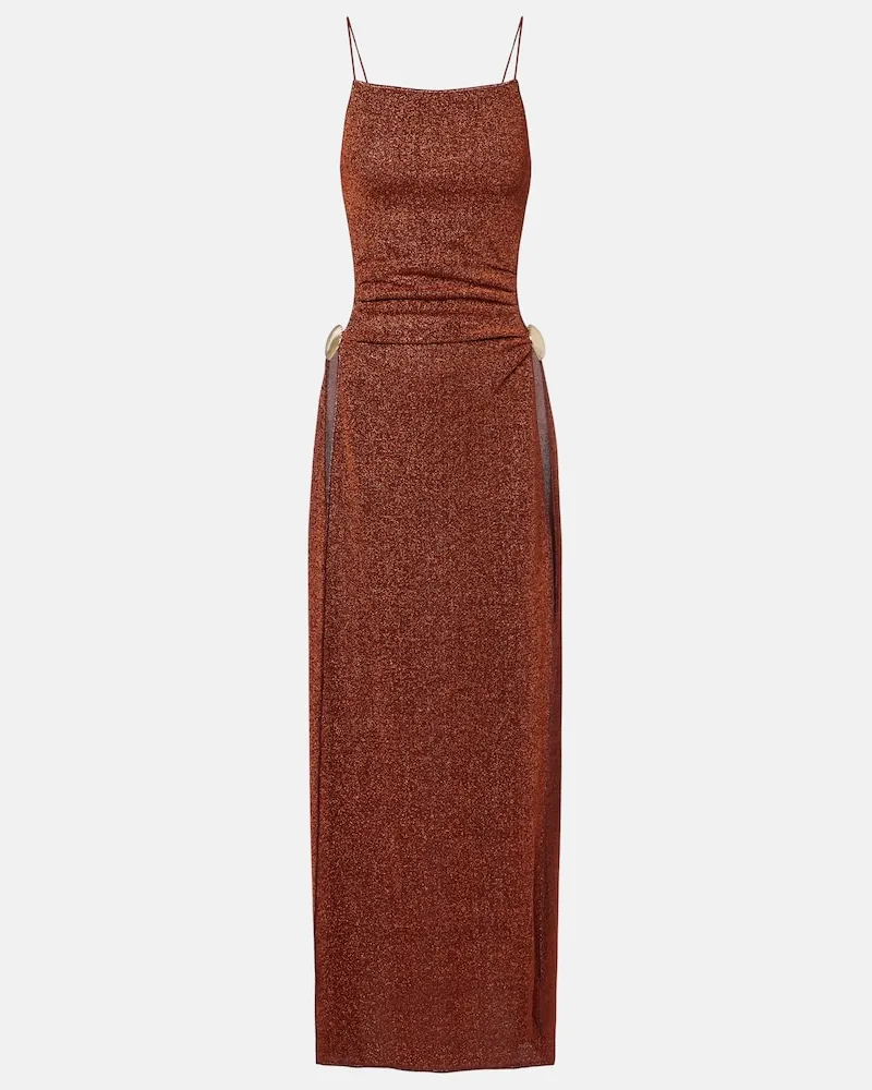 Oséree Oséree Midikleid Lumière Braun