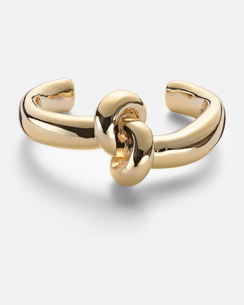 Jennifer Fisher Armreif Thin Knot, 10kt vergoldet Gold