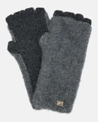 Max Mara Handschuhe Manny aus einem Wollgemisch Grau