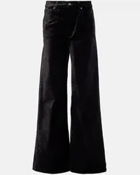 Citizens of humanity High-Rise Wide-Leg Jeans Paloma Schwarz