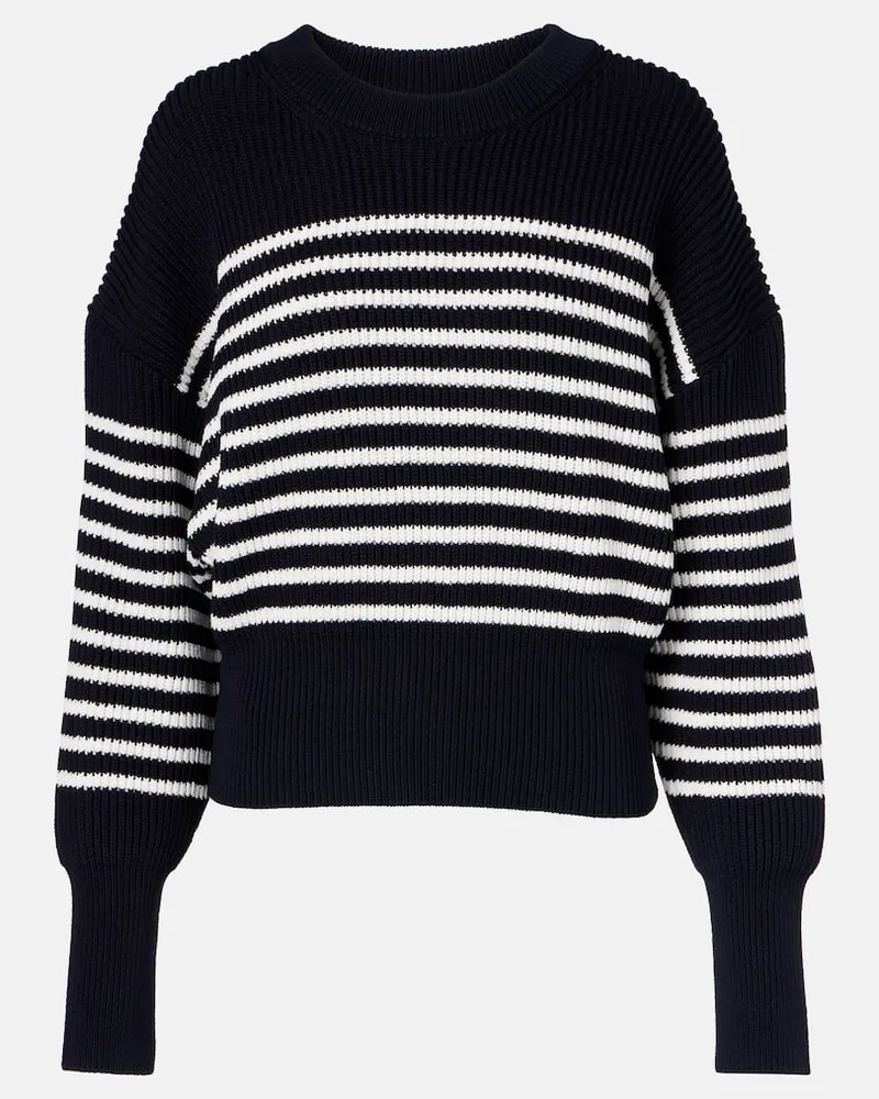 Altuzarra Pullover Tanessa aus Baumwolle Blau