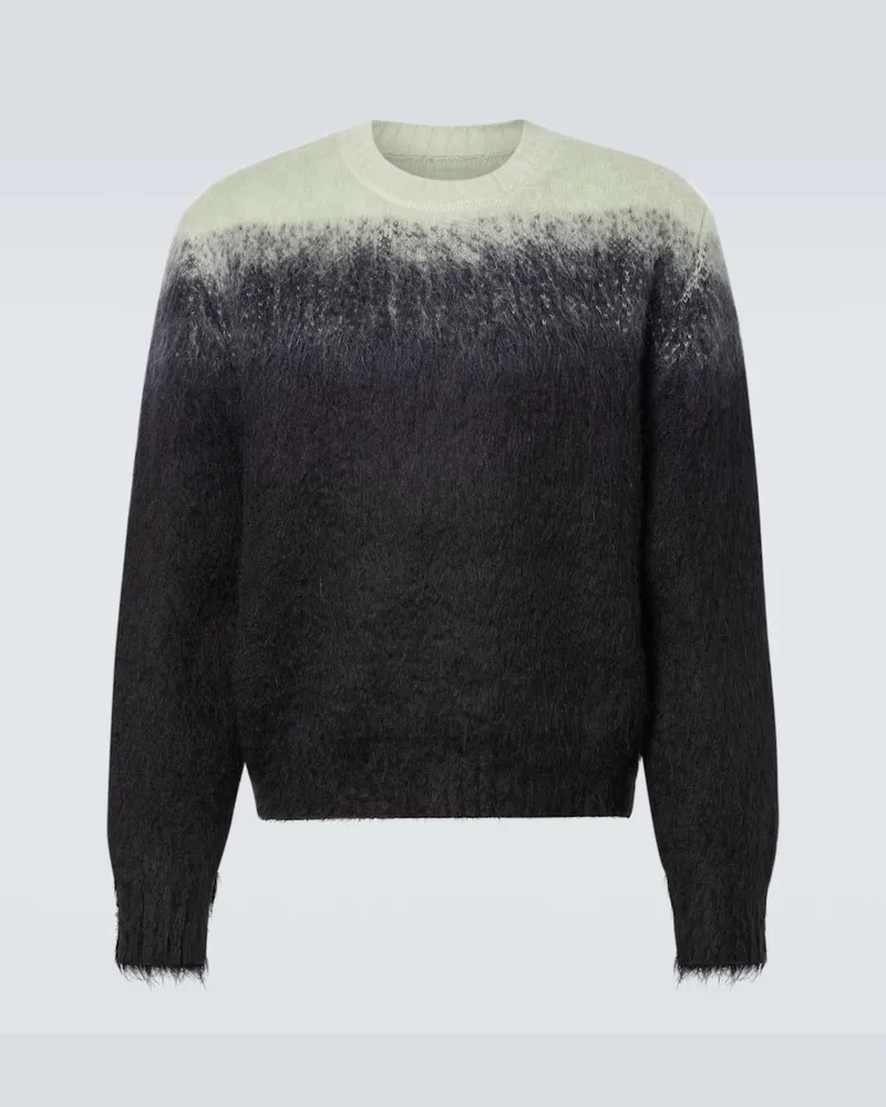 Jil Sander Pullover aus einem Mohairgemisch Blau