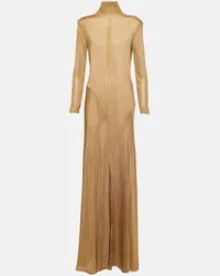 Tom Ford Robe aus Jersey Gold