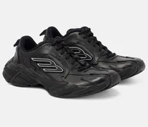 Sneakers Monday aus Leder