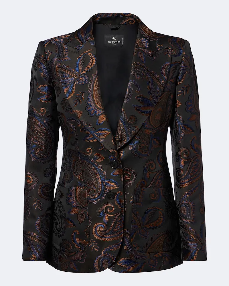 Etro Blazer aus Jacquard Multicolor