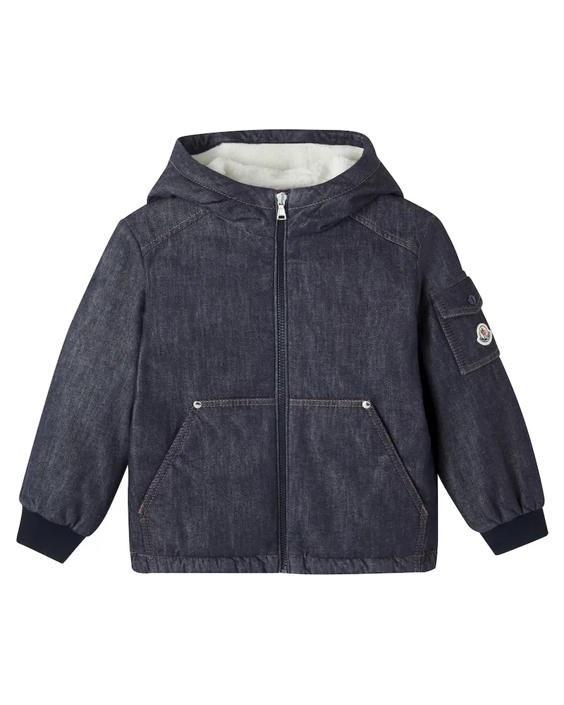 Moncler Jeansjacke Nicolau Blau