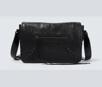Schultertasche Le City aus Leder