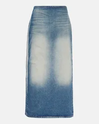 Y/PROJECT Jeansrock Blau