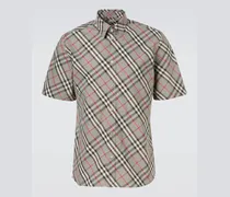 Hemd Burberry Check aus Baumwollpopeline