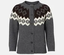 Cardigan aus Wolle und Kaschmir