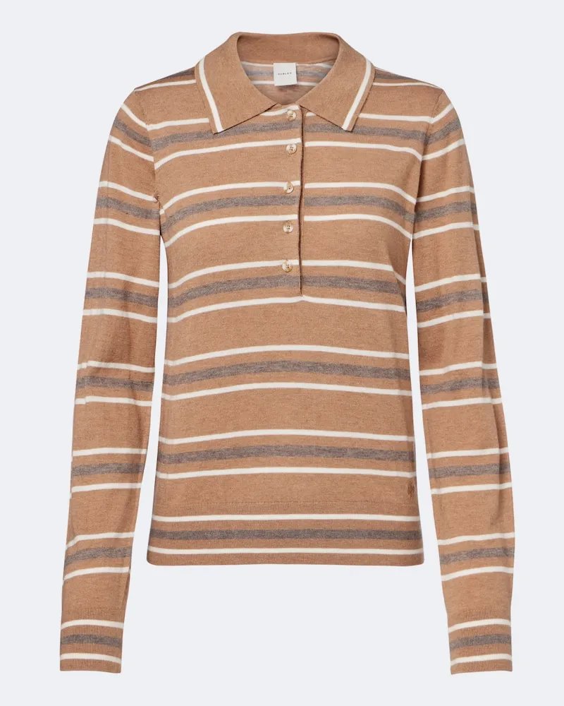 Varley Polopullover Mayra Braun