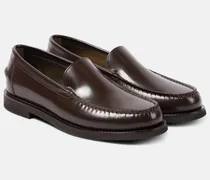 Loafers aus Leder
