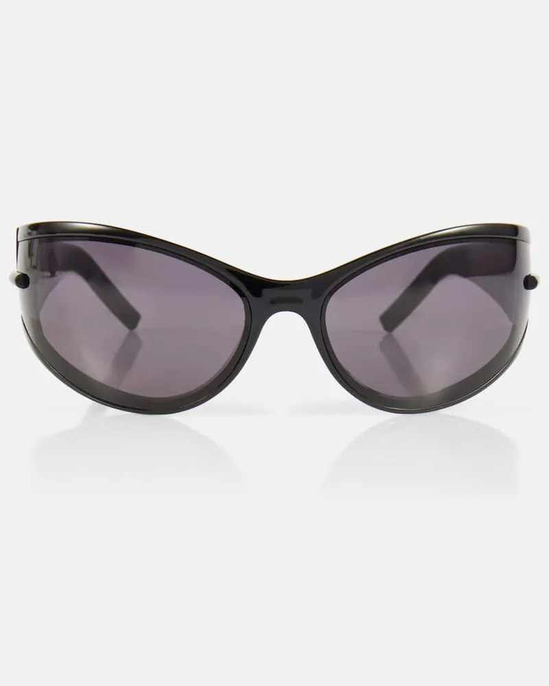 Givenchy Eckige Sonnenbrille Schwarz