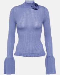 Blumarine Pullover aus Wolle Blau