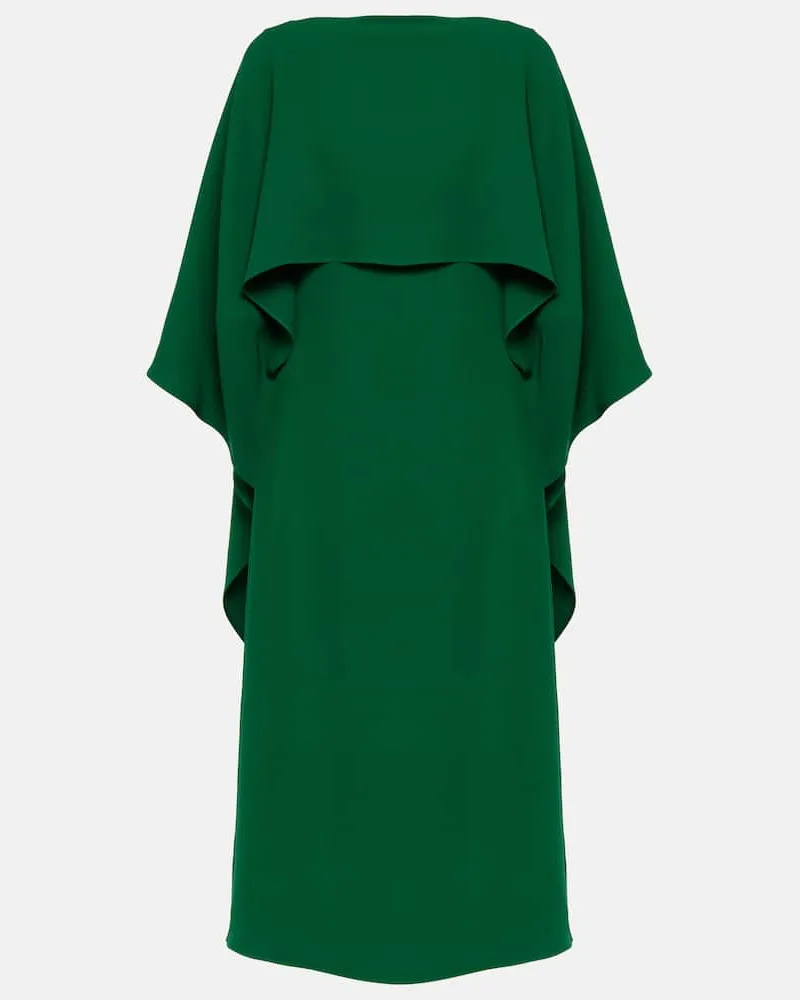 Valentino Garavani Midikleid aus Seide Grün