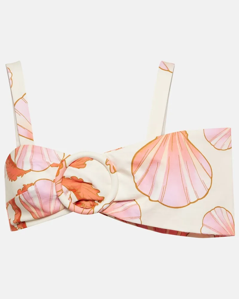 Adriana Degreas Bralette Seashell Multicolor