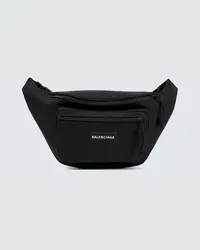 Balenciaga Guerteltasche Explorer Schwarz