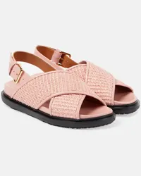 Marni Sandalen Fussbet Pink