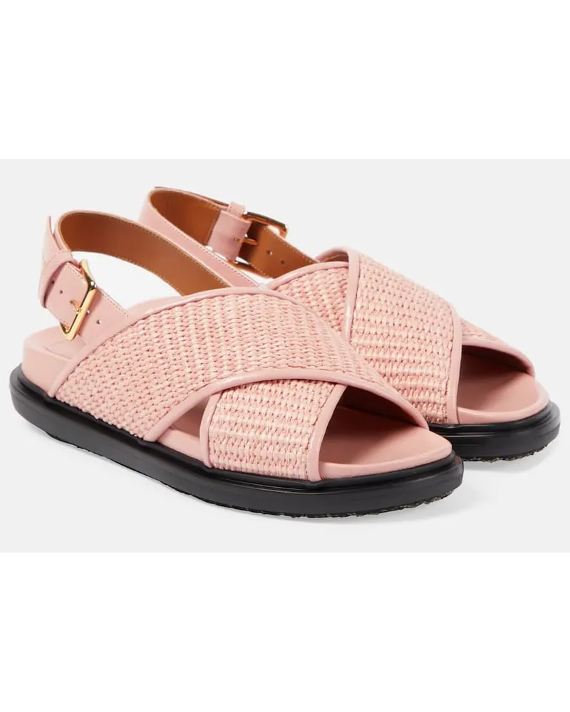 Marni Sandalen Fussbet Pink