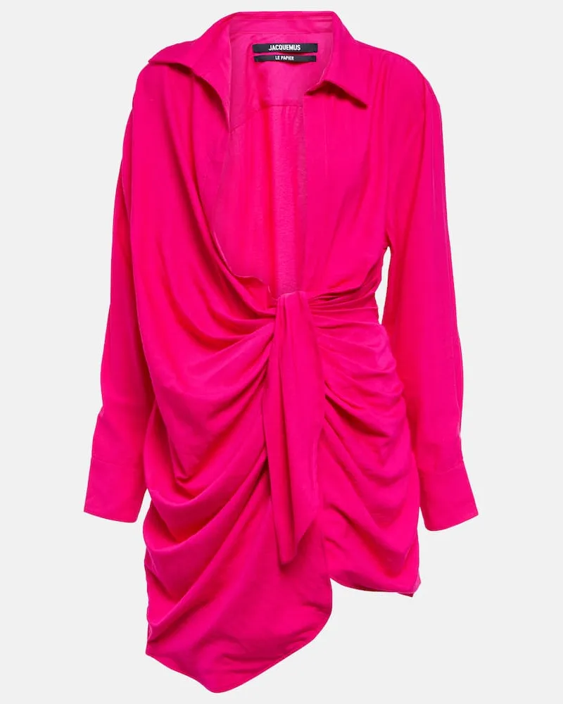 Jacquemus Minikleid La Robe Bahia Rosa