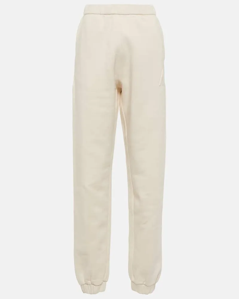 ATTICO Jogginghose Penny aus Baumwoll-Fleece Weiß