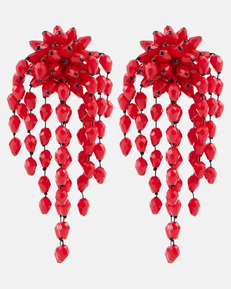 Isabel Marant Ohrringe Hanabi Rot