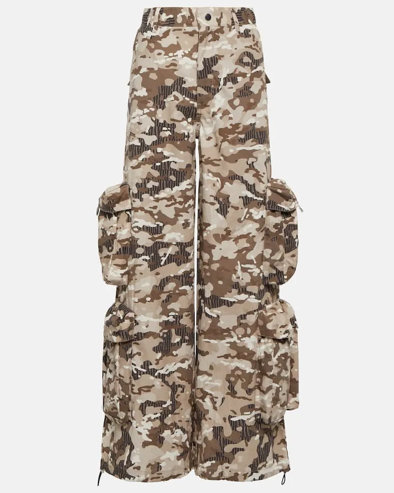 Amiri Cargohose aus Baumwolle Grã¼n