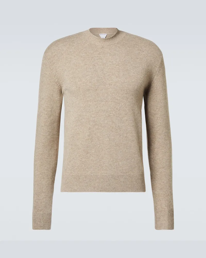 Bottega Veneta Pullover aus einem Kaschmirgemisch Beige