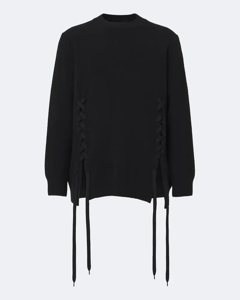 Simone Rocha Pullover aus einem Wollgemisch Schwarz