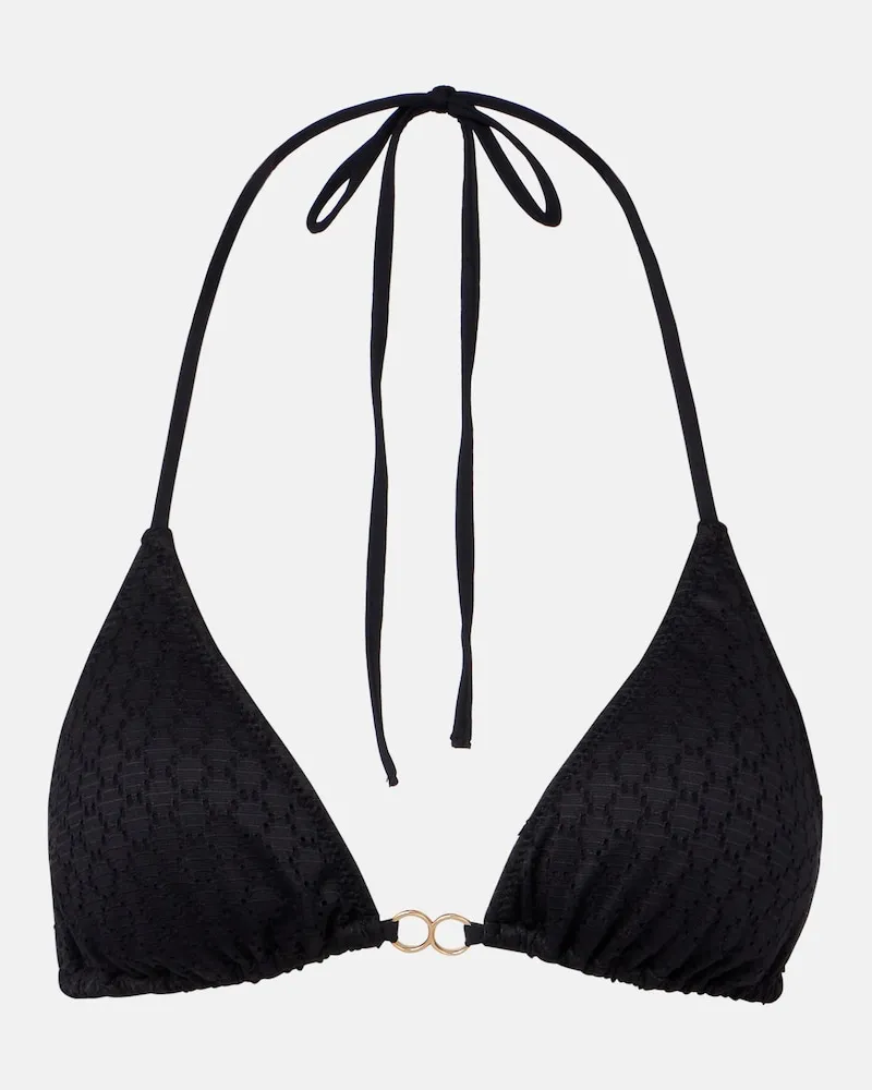 Melissa Odabash Bikini-Oberteil Costa Schwarz