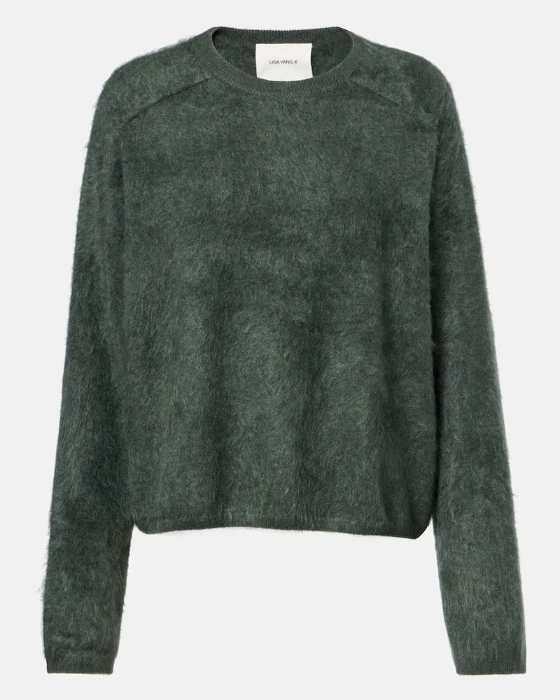 Lisa Yang Pullover Lexia aus Kaschmir Grün