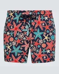 Vilebrequin Bedruckte Badeshorts Moorise Multicolor