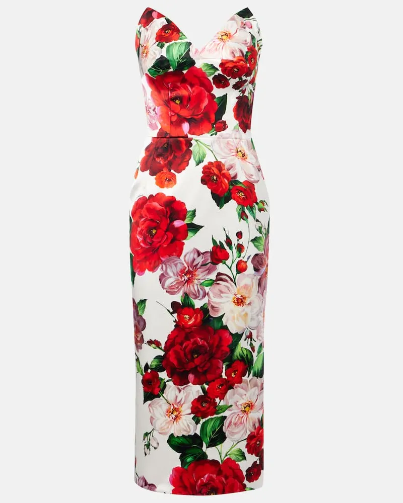 Dolce & Gabbana Midikleid Rot