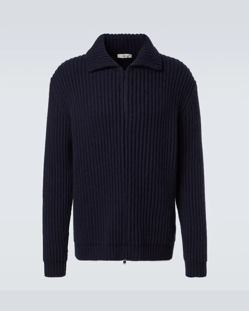 The Row Cardigan Hornby aus Kaschmir Blau
