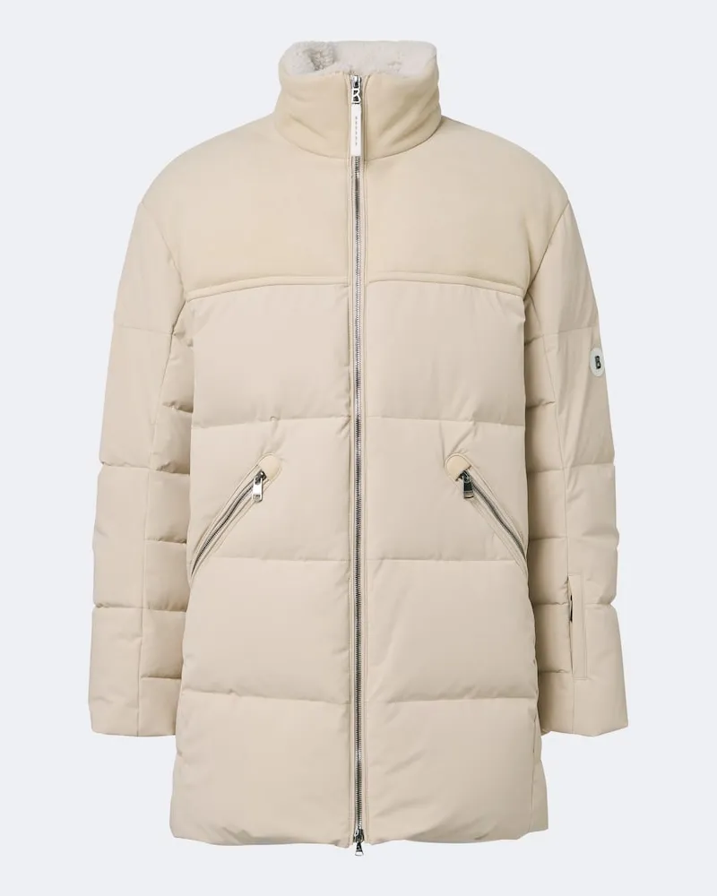 Bogner Skijacke Mace aus Daunen Beige
