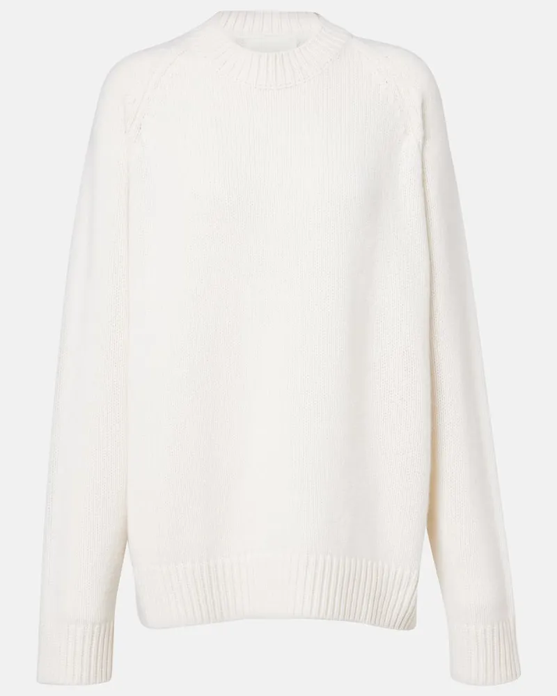 Lisa Yang Pullover Anine aus Kaschmir Weiß