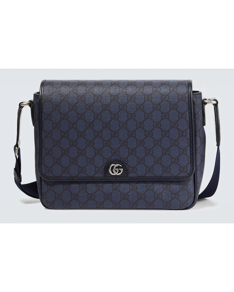 Gucci Messenger Bag Ophidia GG Medium Blau