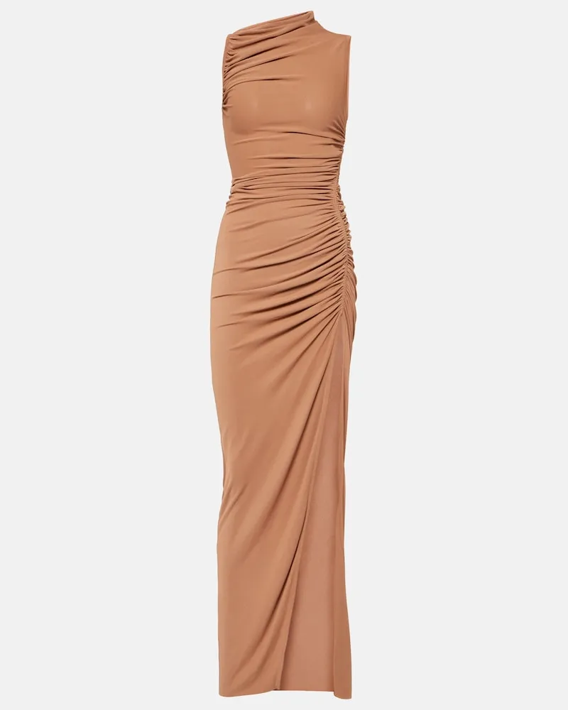 Rick Owens Robe Svita aus Jersey Neutral