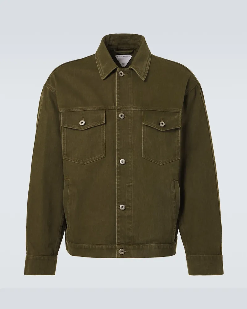 Bottega Veneta Jeansjacke Grün