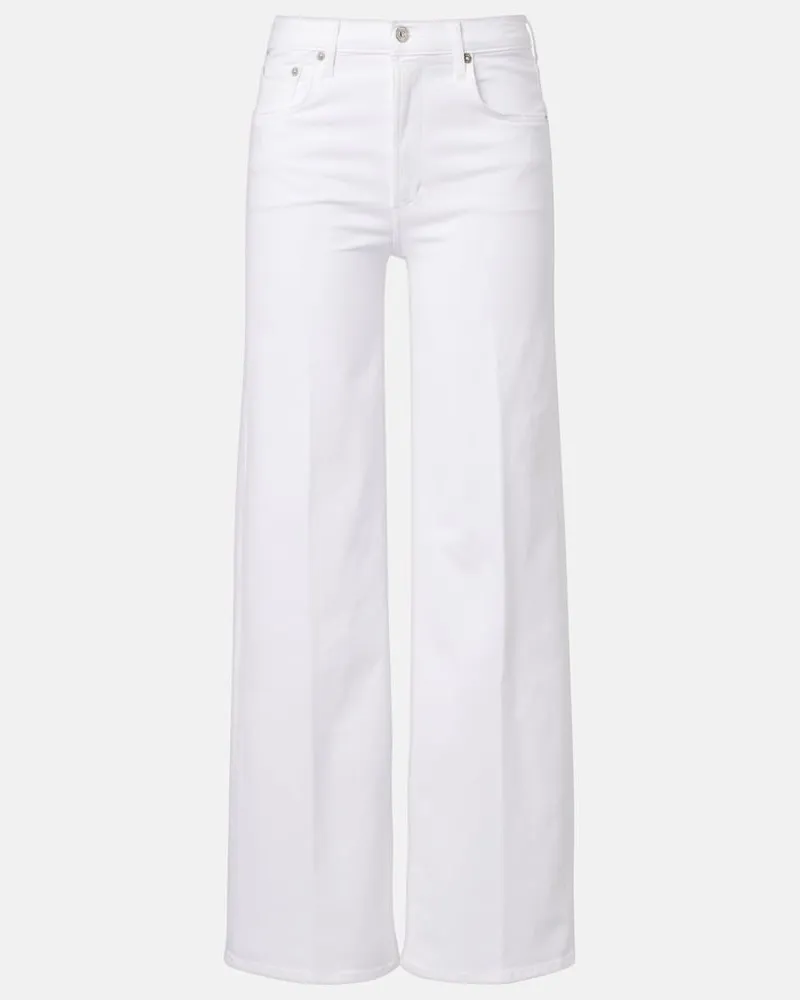 Citizens of humanity Wide-Leg Jeans Lyra Weiß