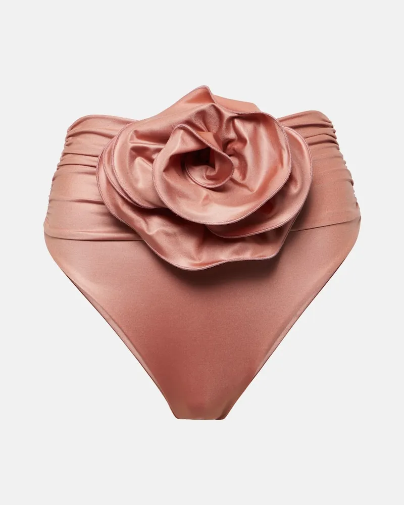 Magda Butrym Verziertes Bikini-Höschen Pink