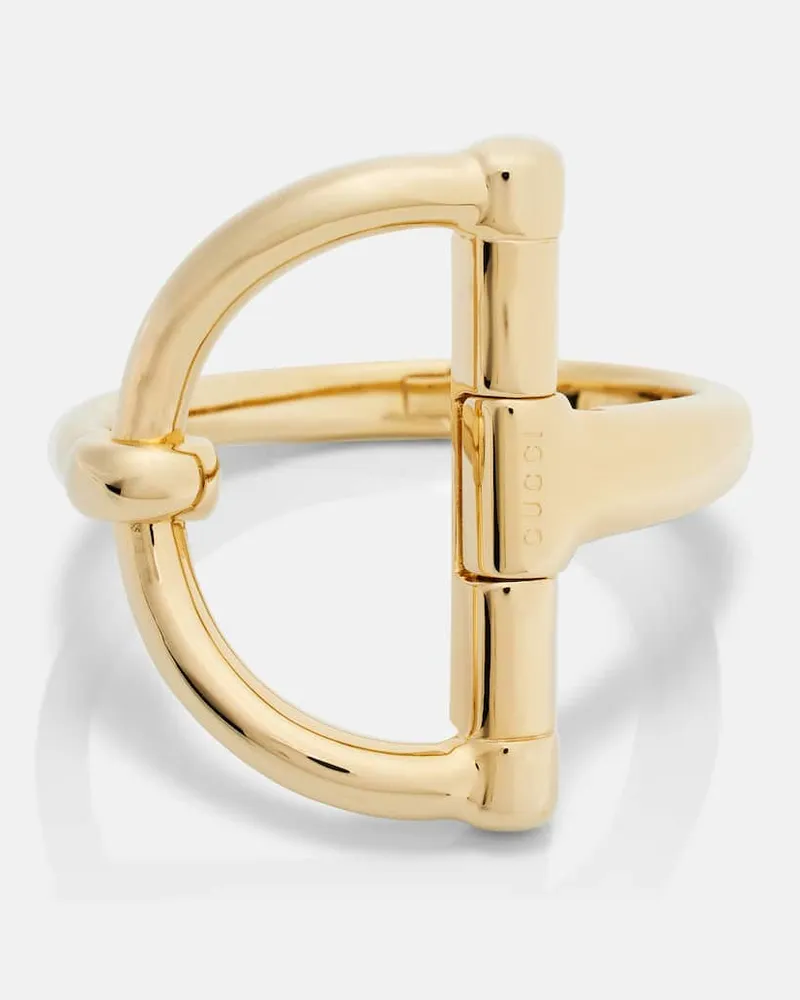 Gucci Armreif Half Horsebit Gold