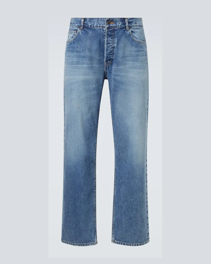 The Row Straight Jeans Ross Blau