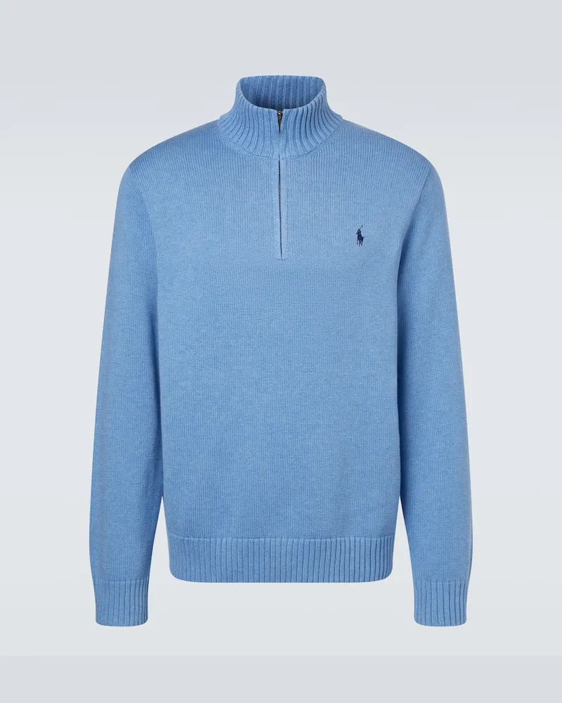 Ralph Lauren Pullover aus Baumwolle Blau