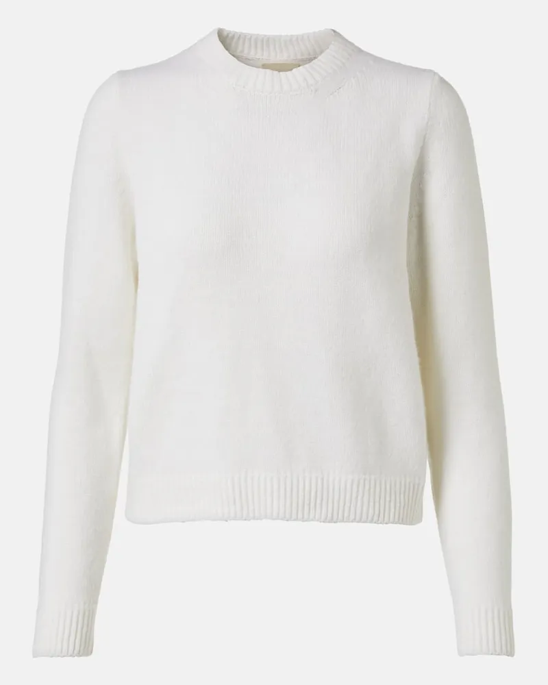 KHAITE Pullover Leta aus Kaschmir Weiß