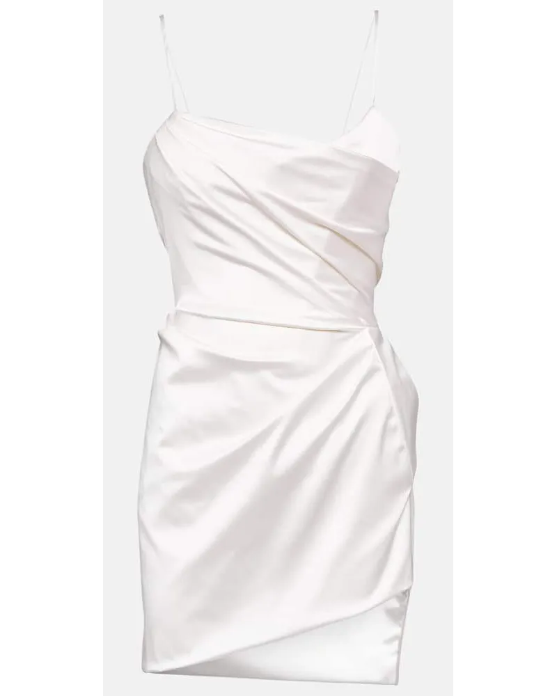 Vivienne Westwood Bridal Minikleid Venus aus Satin Weiss