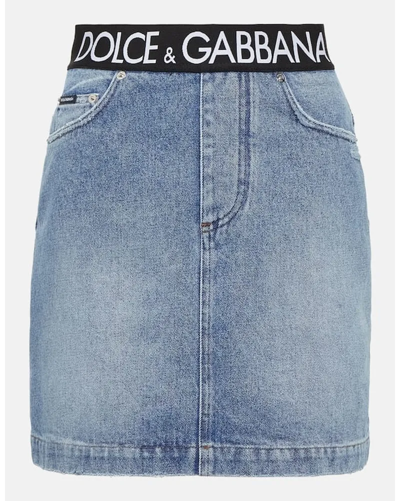 Dolce & Gabbana Jeansrock Blau