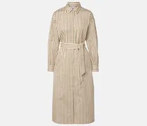 Hemdblusenkleid Lord aus Baumwolle und Seide